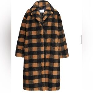 STAND STUDIO Faux Fur Teddy Maria Coat